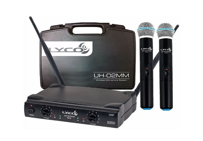 Microfone Sem Fio Lyco UH 02 MM